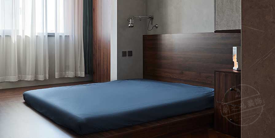 華慶里95㎡侘寂風格兩居室裝修案例