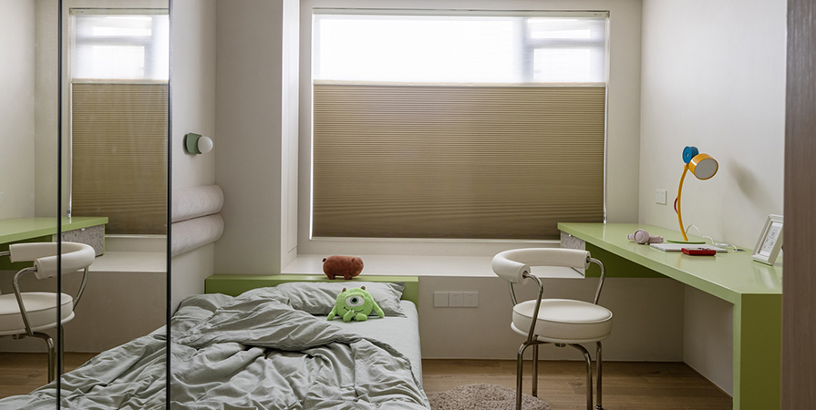 天拖秋澤園135㎡奶油風格三居室裝修案例