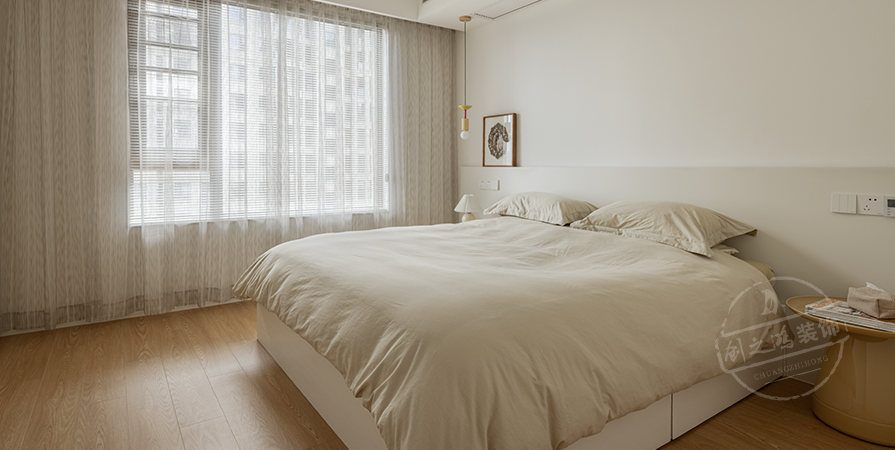 佳怡公寓157㎡奶油風格三居室裝修案例