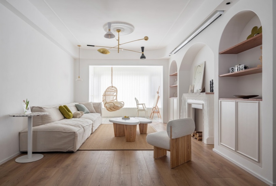 格調(diào)春天120㎡法式風格兩居室裝修案例