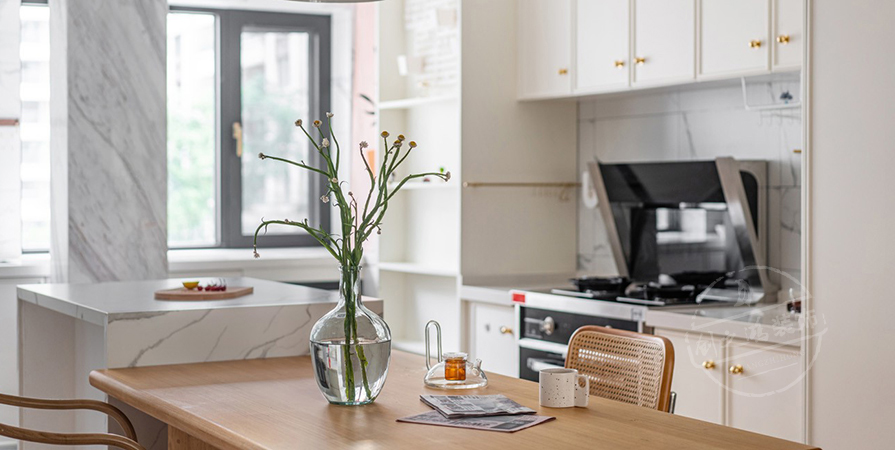 格調(diào)春天120㎡法式風(fēng)格兩居室裝修案例