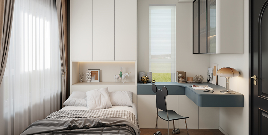 金域華府95㎡法式風格三居室原創(chuàng)案例