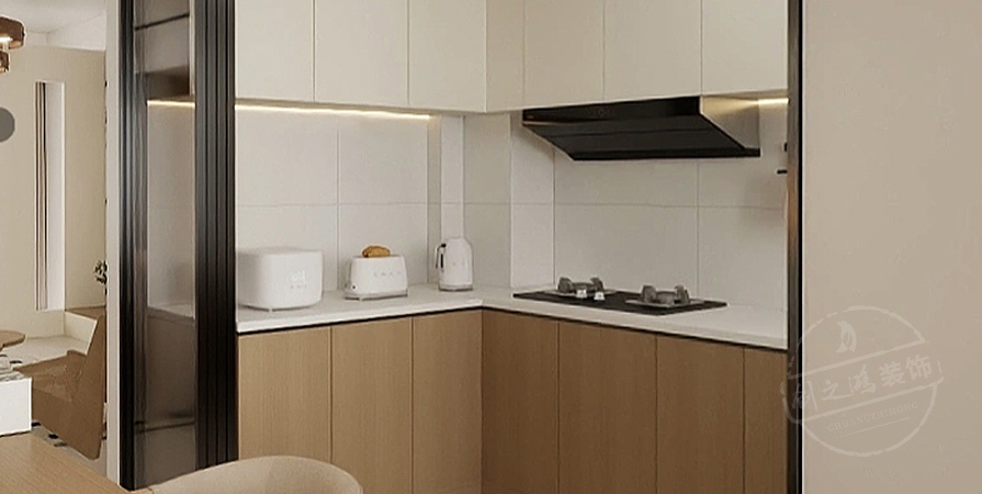 金地·青云玖璋128㎡原木風(fēng)格三居室原創(chuàng)案例