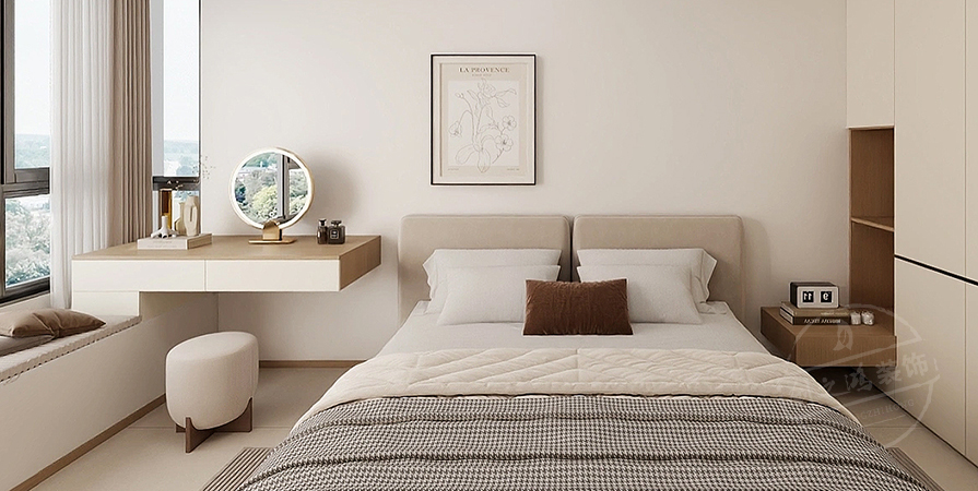 金地·青云玖璋128㎡原木風(fēng)格三居室原創(chuàng)案例