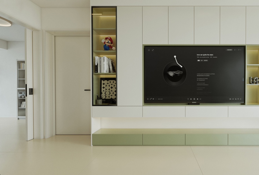 水西雲(yún)廬125㎡現(xiàn)代風(fēng)格三居室原創(chuàng)案例