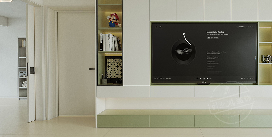 水西雲(yún)廬125㎡現(xiàn)代風(fēng)格三居室原創(chuàng)案例