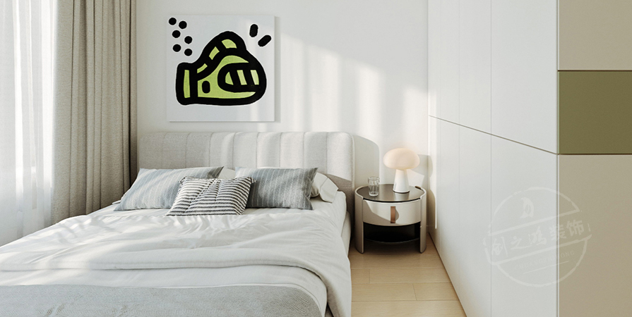 水西雲(yún)廬125㎡現(xiàn)代風(fēng)格三居室原創(chuàng)案例