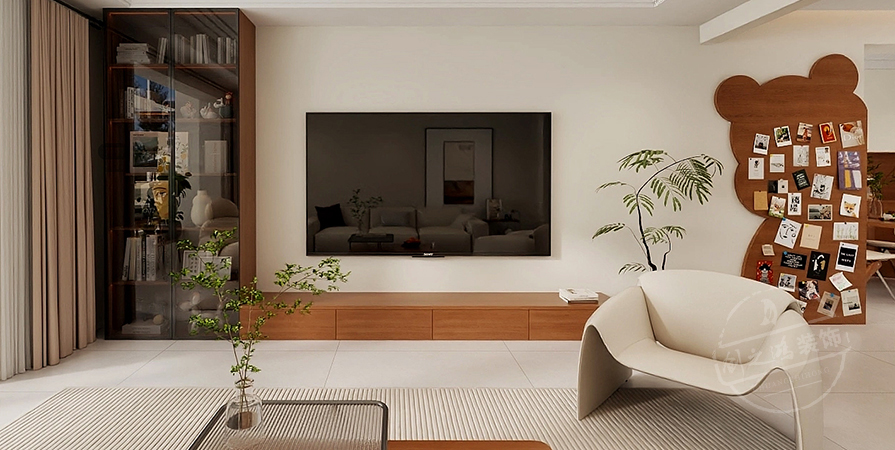 長瀛御龍灣156㎡奶油風(fēng)格復(fù)式原創(chuàng)案例