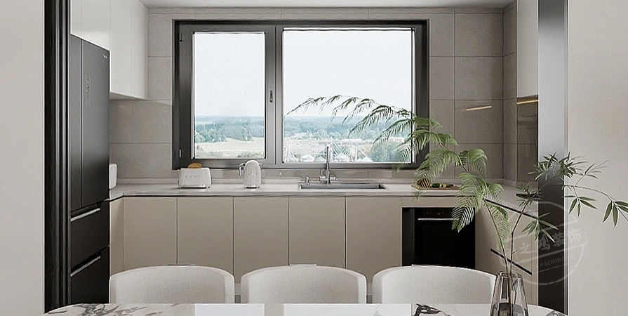 金輝江山銘著143㎡現(xiàn)代風(fēng)格三居室原創(chuàng)案例