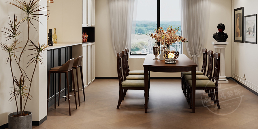 寧發(fā)陽光花園247㎡法式風格三四居室原創(chuàng)案例