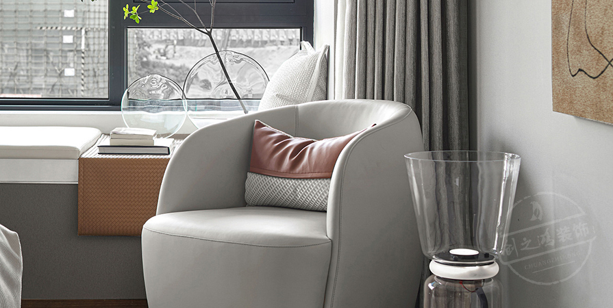 創(chuàng)意之城139㎡北歐風格三居室裝修案例