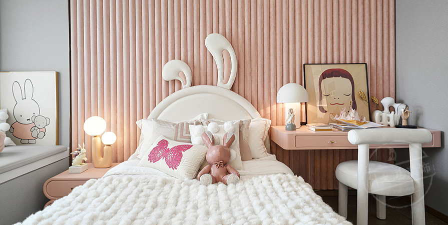 創(chuàng)意之城139㎡北歐風格三居室裝修案例