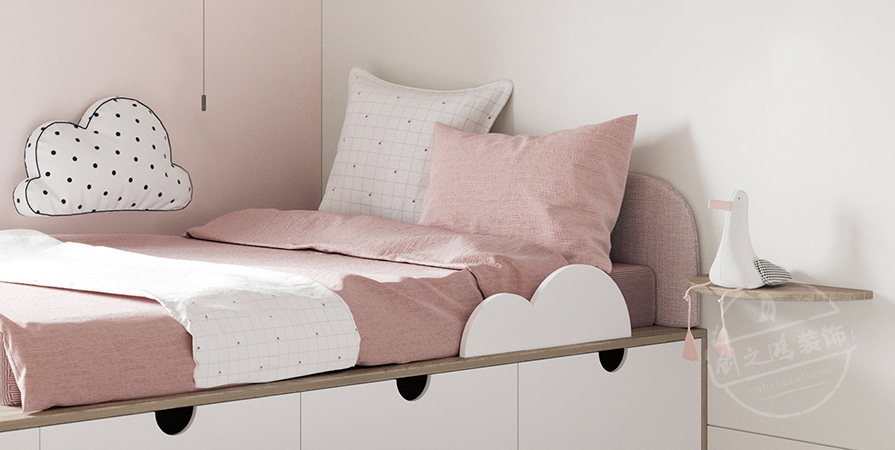 花語尚東142㎡侘寂奶油風格三居室裝修案例