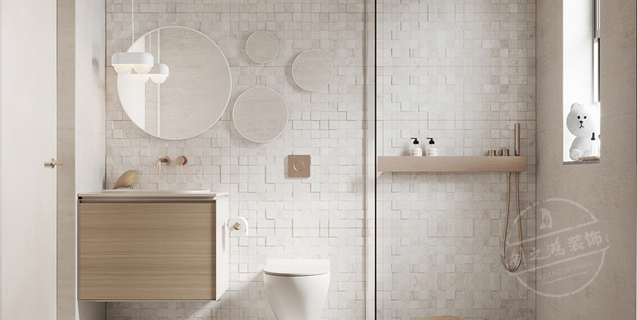 花語尚東142㎡侘寂奶油風格三居室裝修案例