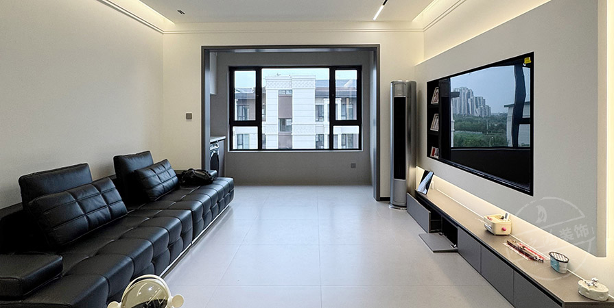 芙蓉公館102㎡現(xiàn)代風(fēng)格三居室實景案例