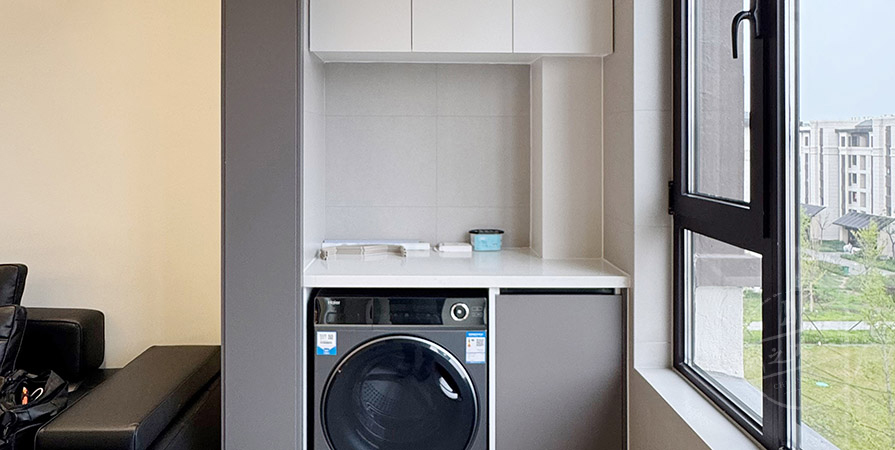 芙蓉公館102㎡現(xiàn)代風(fēng)格三居室實景案例