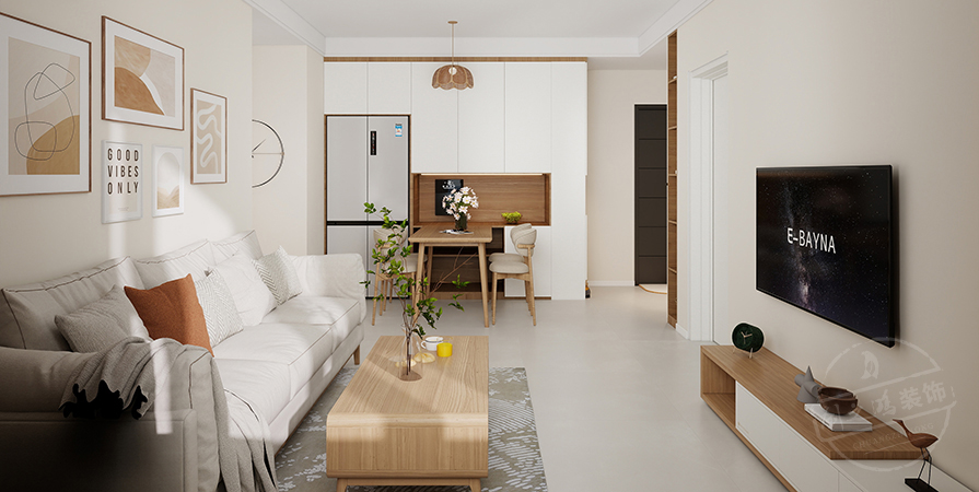 東祥里89㎡現(xiàn)代風(fēng)格兩居室原創(chuàng)案例