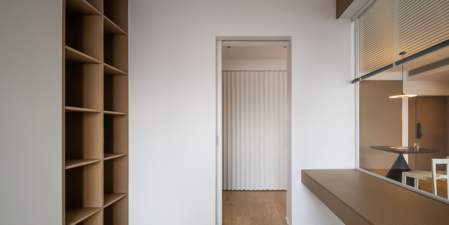 雅仕蘭庭87㎡混搭風(fēng)格兩居室裝修案例