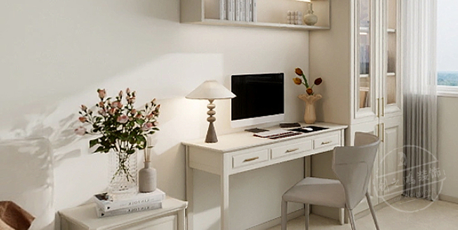 郡城家園138㎡簡(jiǎn)歐風(fēng)格三居室原創(chuàng)案例