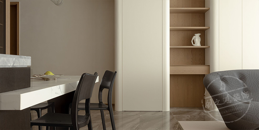 梅江和悅128㎡原木風(fēng)格三居室裝修案例