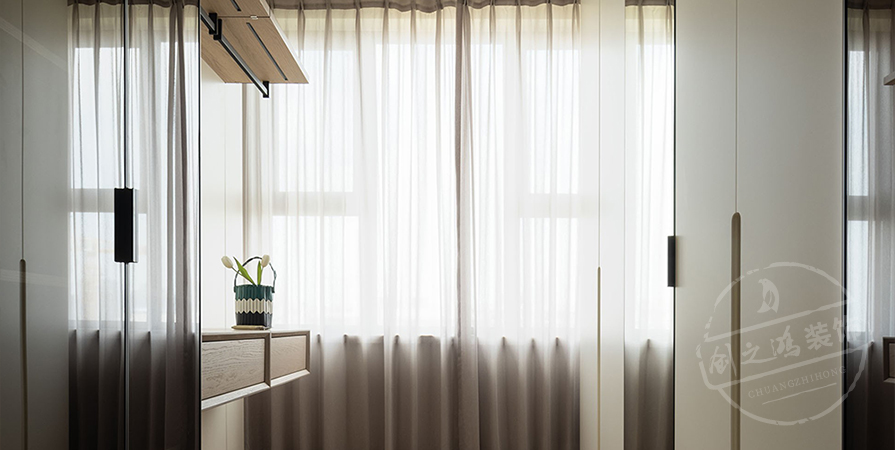 梅江和悅128㎡原木風(fēng)格三居室裝修案例