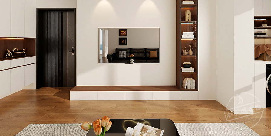 萬(wàn)欣城梅園117㎡現(xiàn)代風(fēng)格三居室原創(chuàng)案例