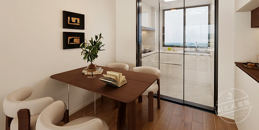 萬(wàn)欣城梅園117㎡現(xiàn)代風(fēng)格三居室原創(chuàng)案例