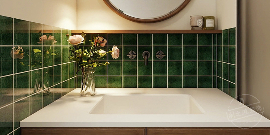 匯通大廈121㎡美式風(fēng)格兩居室原創(chuàng)案例